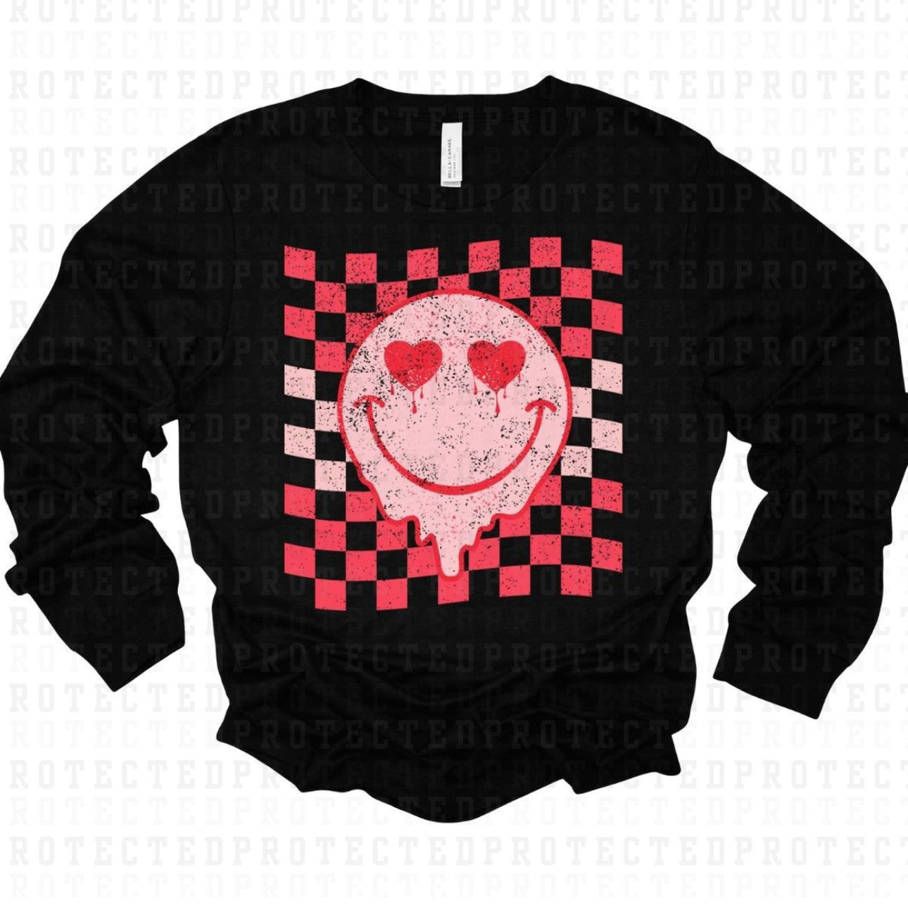 Valentines Smiley Crewneck